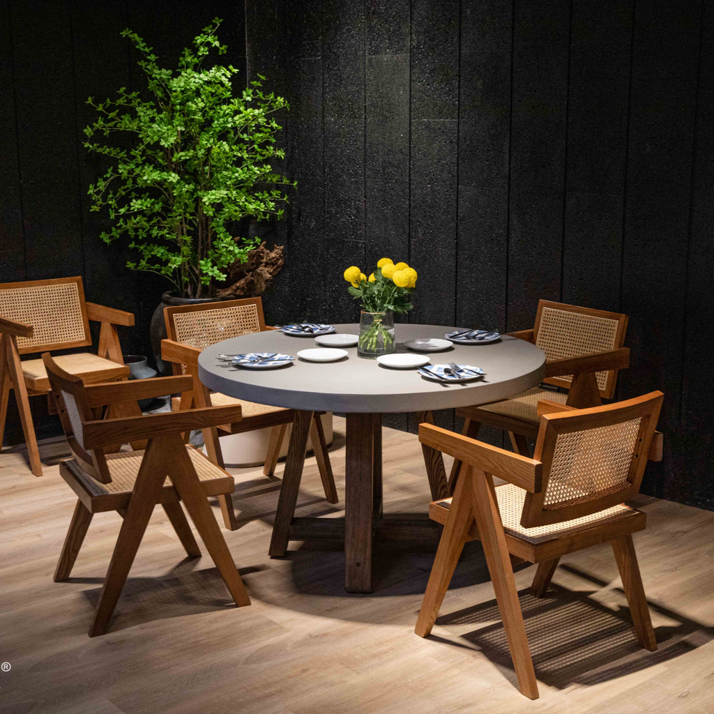 Elementi - Verona Dining Table Round – ELEMENTI Direct