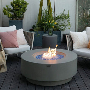 Colosseo Round Fire Table - OFG414LG | Elementi Plus